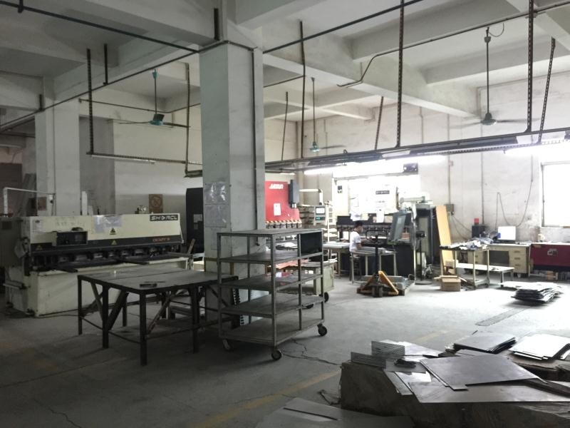 Guangzhou Ansheng Display Shelves Co.,Ltd lini produksi produsen