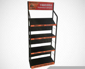 Tampilan Ritel Cukup Kuat Stand / Racks Display Logam Untuk Toko Grocery